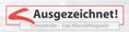 Cresendo Ausgezeichnet!